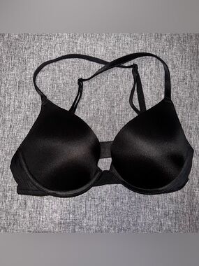PINK Victoria's Secret Black Smooth T-Shirt Bra